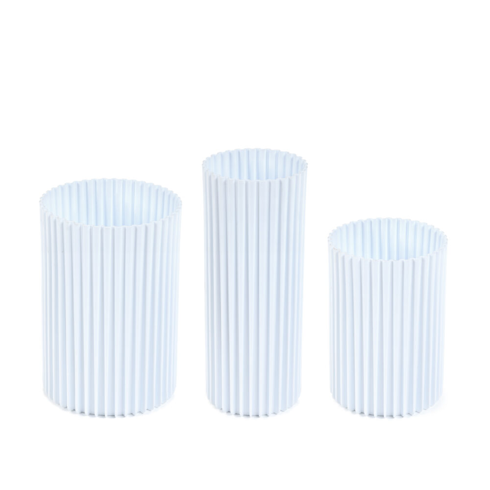 Wazony NEMO 3 szt. zestaw biały