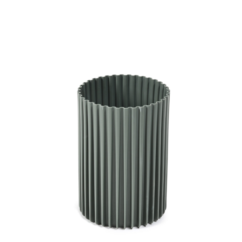 Wazony NEMO 3 szt. zestaw szarozielony - zdjęcie nr 2